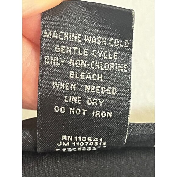 Lane Bryant Dress 18 Black Tank Midi Crinkle Neutral Minimalist Capsule Staple - Picture 11 of 13